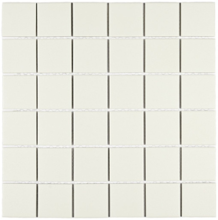 Bonaparte Arene White 30,6x30,6x6 (чип 48x48 мм) Керамогранитная мозаика
