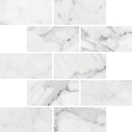 Kerranova Marble Trend Carrara K-1000/MR/m13 30,7x30,7x10 Мозаика